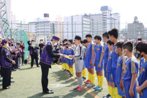2021年新宿区少年サッカー大会決勝戦及び閉会式